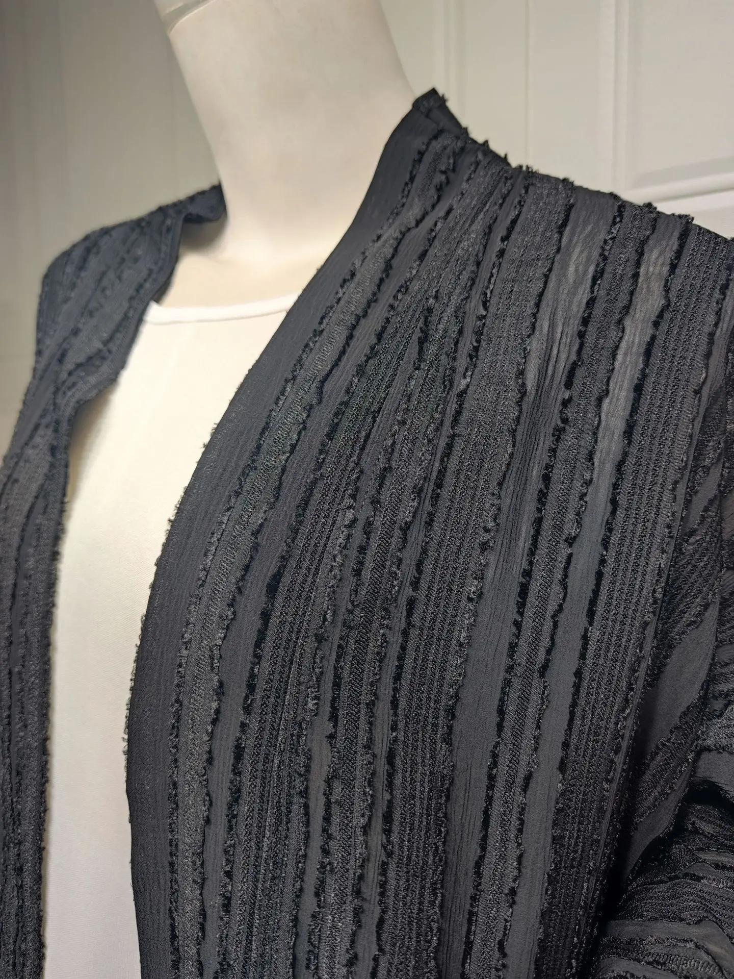 2024 New Fashion Muslim Kimono Abaya Solid Striped Retro Ethnic Cardigan Robe Dubai Middle Eastern Saudi Arabia Eid Clothes