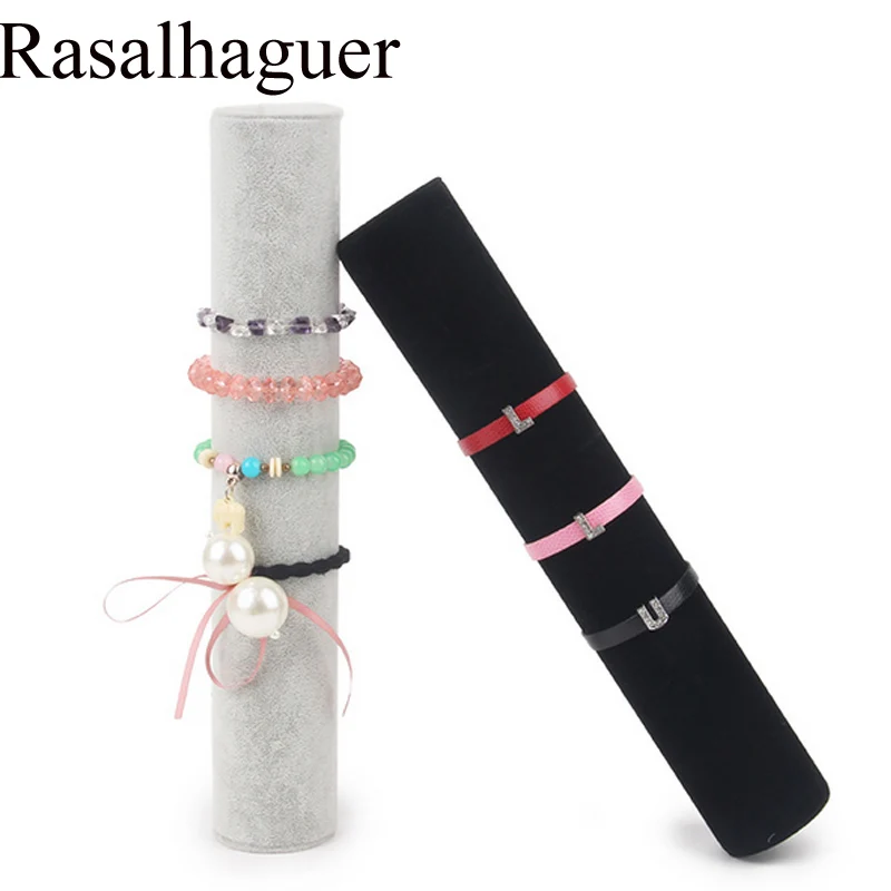 New Arrival Black Gray Rose Red Velvet Bracelet Display Holder Jewelry Receiving for Bracelets Bangle Organizer Shelf Rack Stand New Arrival Black Gray Rose Red Velvet Bracelet Display Holder Jewelry Receiving for Bracelets Bangle Organizer Shelf Rack Stand