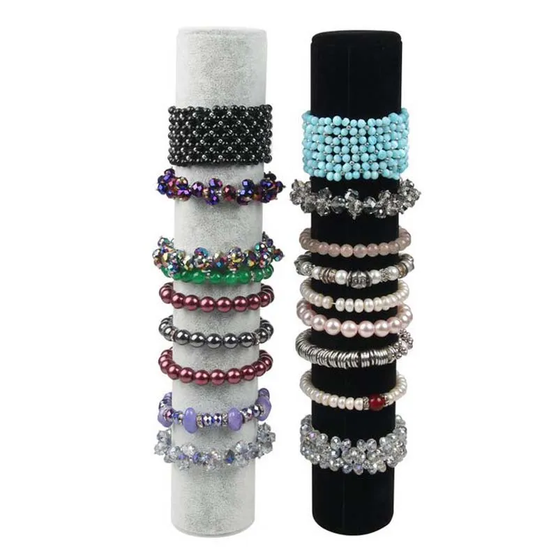 New Arrival Black Gray Rose Red Velvet Bracelet Display Holder Jewelry Receiving for Bracelets Bangle Organizer Shelf Rack Stand New Arrival Black Gray Rose Red Velvet Bracelet Display Holder Jewelry Receiving for Bracelets Bangle Organizer Shelf Rack Stand