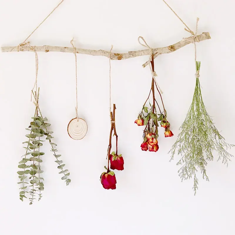 70g Natural Limonium Grass Dried Flowers Bouquet for Nordic Boho Home Decor Fluffy Pampas Valentine's Day Wedding Diy Decoration