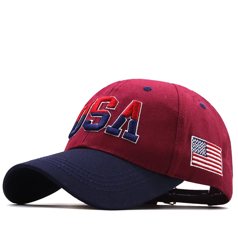Men Retro Embroidered Baseball Cap Adjustable Casual  New York American Cotton Sun Hats Unisex Women Solid Color Visor Hats