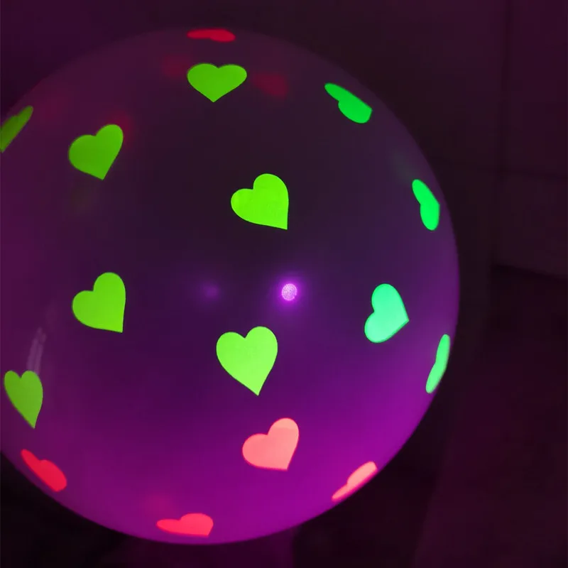 10/20/30PCS 12inch Fluorescent Balloon Glow In The Dark Glow Luminous Love Heart Latex Baloon For Wedding Birthday Party Decor 10/20/30PCS 12inch Fluorescent Balloon Glow In The Dark Glow Luminous Love Heart Latex Baloon For Wedding Birthday Party Decor