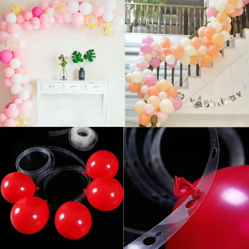 216pcs Chrome Green Decorations Welcome Home Balloons Garland Arch Kits Happy Birthday Events Celebration Baba Shower Garland
