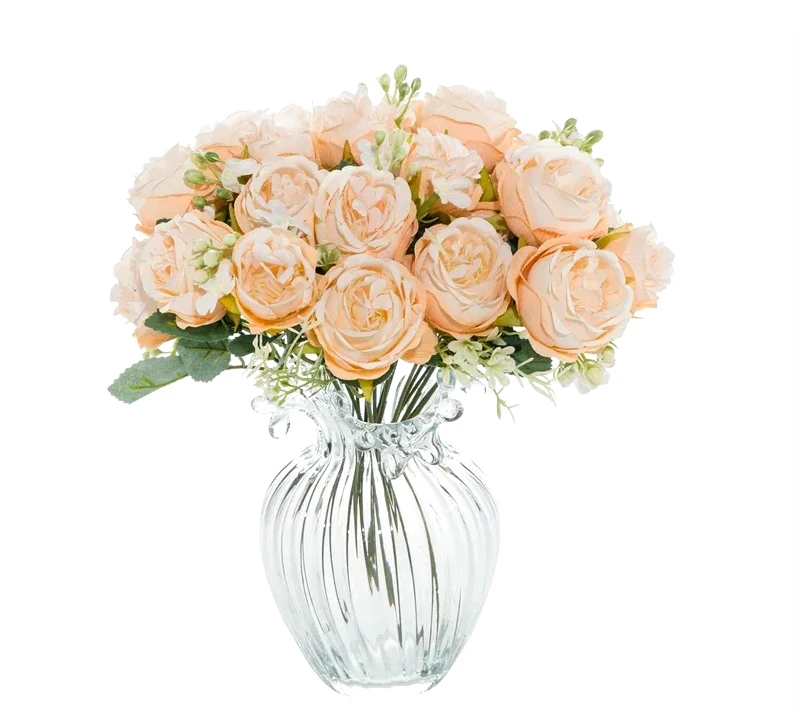 7 Heads Artificial Flowers peonies Home Decoration Accessories Silk Peony Wedding Decorations bride Bouquet Rose Fake plants 7 Heads Artificial Flowers peonies Home Decoration Accessories Silk Peony Wedding Decorations bride Bouquet Rose Fake plants