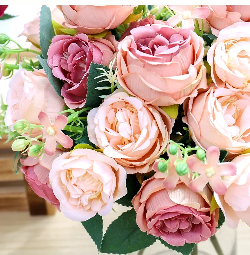 7 Heads Artificial Flowers peonies Home Decoration Accessories Silk Peony Wedding Decorations bride Bouquet Rose Fake plants 7 Heads Artificial Flowers peonies Home Decoration Accessories Silk Peony Wedding Decorations bride Bouquet Rose Fake plants