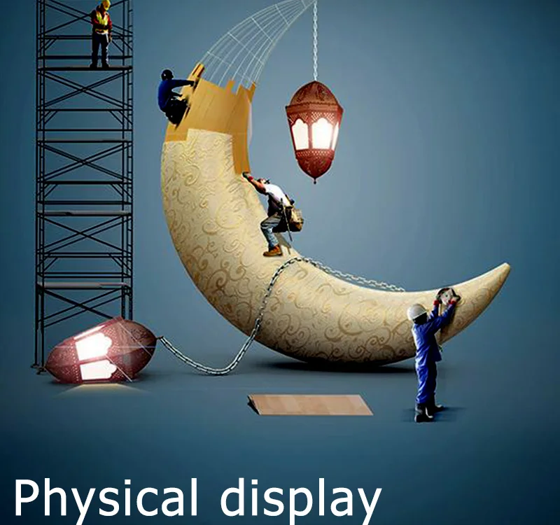 Ramadan Mubarak/Kareem Muslim Islamic Festival Party DIY Decorations Gift Ribbon 50 Yards/Lot