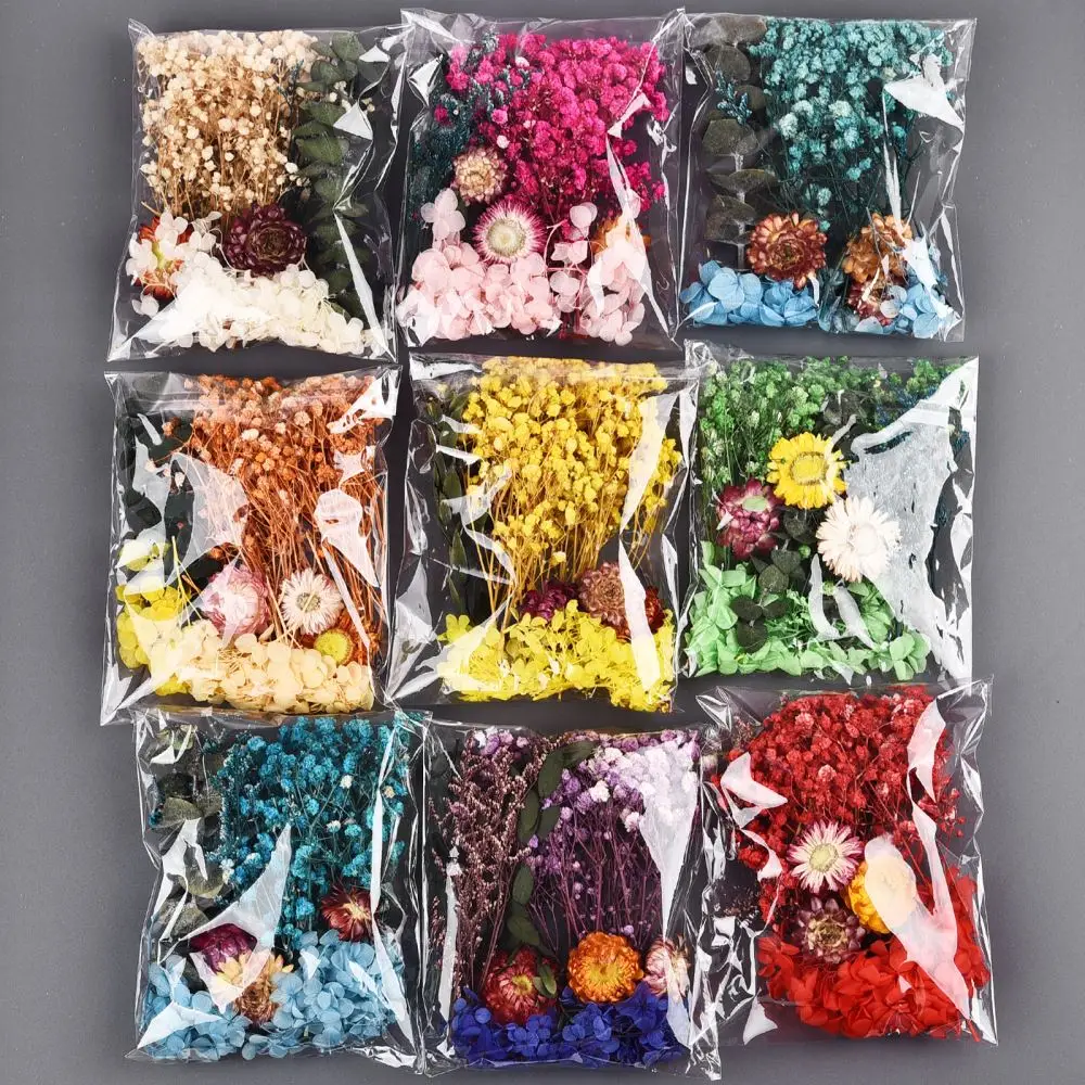 Dry Flowers Preserved Flowers Materials Epoxy Resin Candles DIY Floral Materials Hydrangea A Variety Of Flowers In A Package Dry Flowers Preserved Flowers Materials Epoxy Resin Candles DIY Floral Materials Hydrangea A Variety Of Flowers In A Package