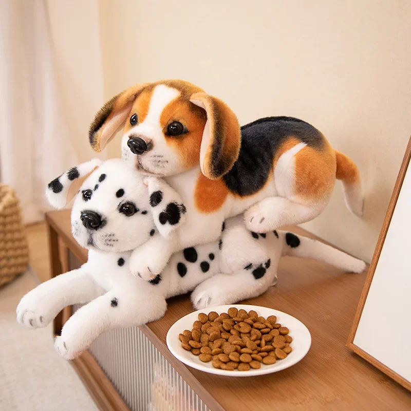 New Dalmatians Dog Plush Toy Cute Stuffed Realistic Beagle Spotted Puppy Doll Home Decor High Quality Kids Birthday Gift New Dalmatians Dog Plush Toy Cute Stuffed Realistic Beagle Spotted Puppy Doll Home Decor High Quality Kids Birthday Gift