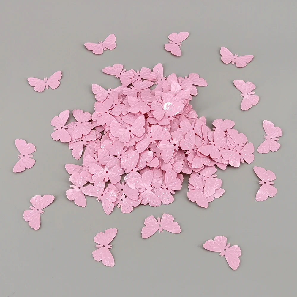 15grams Table Confetti Colorful Butterfly Die-cut Plastic Scartters For Girl's Birthday Party Store Showcase Home Event Decor