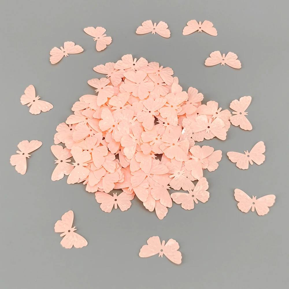 15grams Table Confetti Colorful Butterfly Die-cut Plastic Scartters For Girl's Birthday Party Store Showcase Home Event Decor