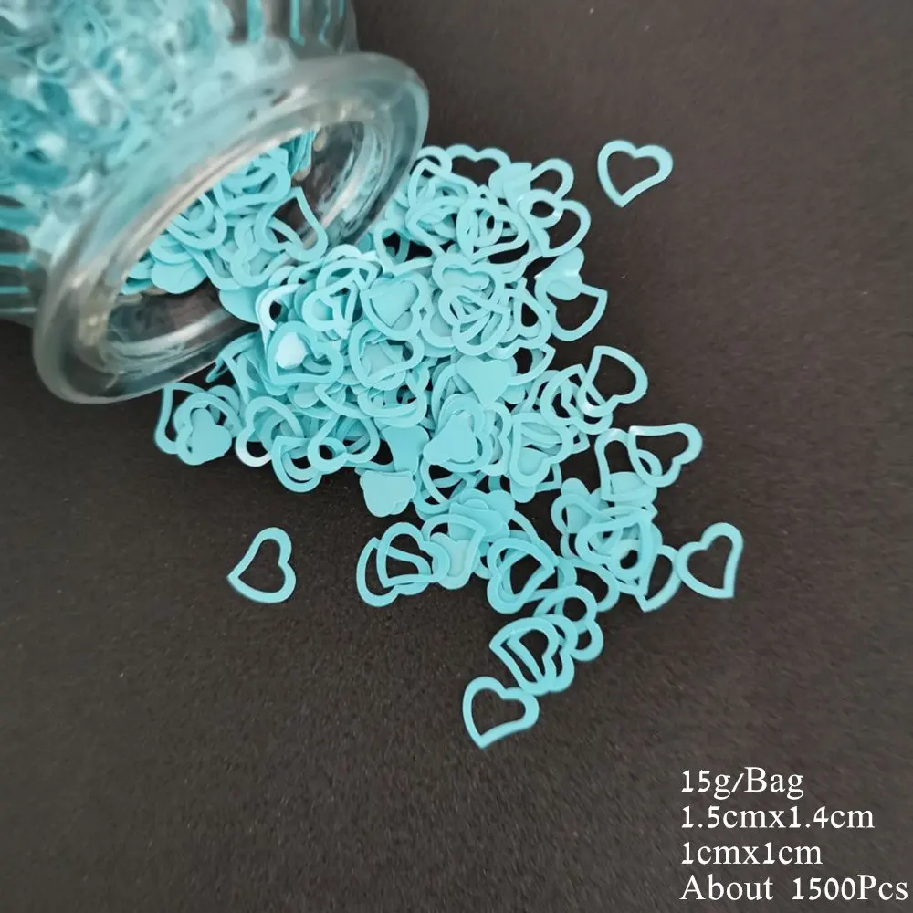 Wedding Table Confetti Just Married Mrs Heart Love Scatter Sequins DIY Marriage Party Church Ceneterpiece Decoration Supplies