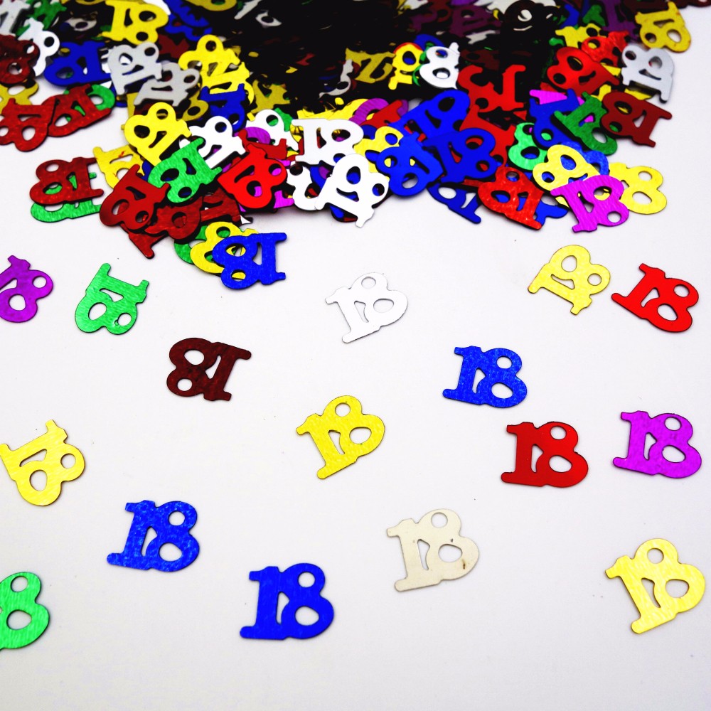 15g Number 18 Confetti Sequins 18th Birthday Party Balloon Legal Company Opening Anniversary Promotion Events Giveaway Supply 15g Number 18 Confetti Sequins 18th Birthday Party Balloon Legal Company Opening Anniversary Promotion Events Giveaway Supply