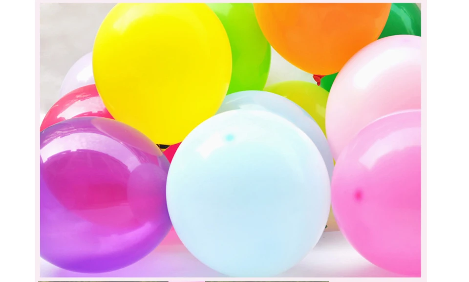 New 100pcs/lot 10inch 1.2g/pcs Latex Balloons Helium Thickening Pearl Celebration Party Wedding Birthday decoration Balloon New 100pcs/lot 10inch 1.2g/pcs Latex Balloons Helium Thickening Pearl Celebration Party Wedding Birthday decoration Balloon
